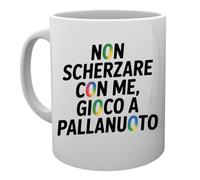 Capzy Non Scherzare Con Me Gioco A Pallanuoto Bicchiere Birra Tazza Taza Mug Cup