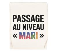 Capzy Passage Au Niveau Mari Un Verre Bière Agresser Tasse Bolsa De Compras Shopping Bag Beige