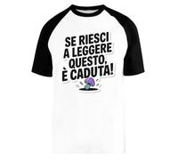 Capzy Se Riesci A Leggere Questo È Caduta Baseball T-Shirt Unisex Men Women Short Sleeve