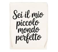 Capzy Sei Il Mio Piccolo Mondo Perfetto Bicchiere Birra Tazza Bolsa De Compras Shopping Bag Beige