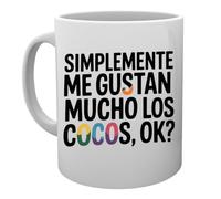 Capzy Simplemente Me Gustan Mucho Los Cocos Ok? Vidrio Cerveza Taza Taza Mug Cup