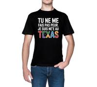 Capzy Tu Ne Me Fais Pas Peur Je Suis Né(E) Au Texas Un Verre Bière Agresser Tasse Glass Beer Mug Cup