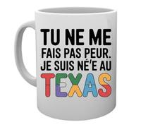 Capzy Tu Ne Me Fais Pas Peur Je Suis Né(E) Au Texas Un Verre Bière Agresser Tasse Taza Mug Cup