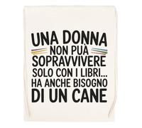 Capzy Una Donna Non Può Sopravvivere Solo Con Bicchiere Birra Tazza Bolsa De Compras Shopping Bag Beige