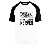 Capzy Verdammt Ich Werde Dich Den Rest Deines Baseball T-Shirt Unisex Men Women Short Sleeve