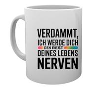 Capzy Verdammt Ich Werde Dich Den Rest Deines Glas Bier Becher Tasse Taza Mug Cup