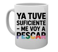 Capzy Ya Tuve Suficiente - Me Voy A Pescar Vidrio Cerveza Taza Taza Mug Cup