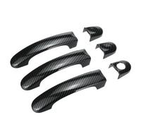 CAQRBCX Copri Maniglia per Porta Compatible con VW para Caddy Vans 2004 2005 2006 2007 2008 2009 2010 2011 2012 2013 2014 2015 Cubierta Decorativa para Manija De Puerta Exterior De Coche