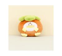 (Caqui pequeño) Llavero de peluche de caqui acogedor, hermoso y suave juguete de peluche corto