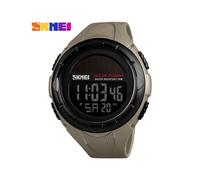 (caqui) SKMEI Relojes de pulsera digitales Relojes de pulsera para hombre a la moda Resistente al agua