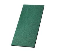 CAQYPVH Alfombra de Entrenamiento de Golf Tapete Colchoneta y Hierba Artificial Texturizada y Base EVA Firme con Inserción para tee Protección Ante Impactos