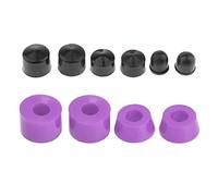 CAQYPVH Juego de Bujes Resistentes a para Ejes de Monopatín Y Patinete. Accesorios para Longboard, Púrpura