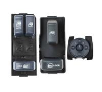 Car 15151356 15151360 15151362 15009690 Power Master - Interruptor de ventana compatible con Blazer Suburban S10 Tahoe/Jimmy (juego de interruptores de 2 puertas)