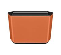 Car Accessories - Multipurpose Storage Bins | Microfiber Leather With Abs Build, Multi Functional Rubbish Holder, Back Seat Organizer, Travel Home Office Use, Lightweight Design, 8.07x3.15x5.12 In