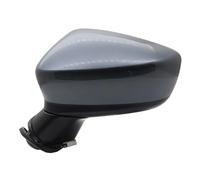 Car Accessories Rear View Mirror Assembly Compatible For Mazda 3 Axela 2014-2016 Auto Heating Electric Folding Turn Signal Lens Adjustment(5 Wire Left-04)