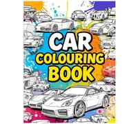Car Adventures: A Fun Coloring Journey for Kids: Ignite Creativity and Imagination with 50 Unique Car Designs for Hours of Joyful Coloring