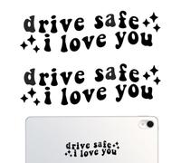 Car Affirmation Sticker Clear Font Strong Adhesion Safe Harmless Tight Fit