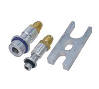 Car Air Conditioner Leak Test Plug Stopper, Ac Refrigeration Hose Connector on Leak Detection, Durable Pipe Tests Cap, Ideal Tool for Auto Shop Garage Workshop Men Mechanics