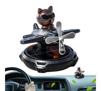 Car Air Freshener, 10.5x8.5cm, Solar Powered Aromatherapy Diffuser, Portable Car Interior Air Purifier, Wheels Accessories for Trucks, SUVs, Sedans, Stress Relief & Odor Control