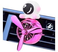 Car Air Freshener, Astronaut Car Deodorizer, Rotating Propeller Diffuser, Long-Lasting Fragrance Clip, Travel Road Trip Decoration, Long-Lasting Scent 2.36