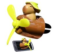 Car Air Freshener - Capybara Pilot Shape Vent Clip Aromatherapy for Vehicles | Long Lasting Fragrance Car Air Freshener for Sedan, Truck, RV, Automotive Interior, Office, Home, and Travel