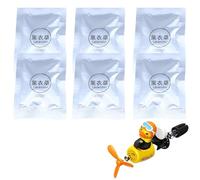 Car Air Freshener - Cartoon Bear Pilot Vent Clips, Refillable Fragrance Tablets Four Scents Peach Green Tea Lavender Lemon | Long Lasting Diffuser Set For Vehicle Home Office Gift
