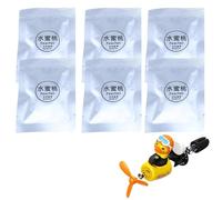 Car Air Freshener - Cartoon Bear Pilot Vent Clips, Refillable Fragrance Tablets Four Scents Peach Green Tea Lavender Lemon | Long Lasting Diffuser Set For Vehicle Home Office Gift