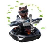 Car Air Freshener, Funny Solar-Powered Purifier, Portable Aromatherapy Diffuser, Rotating Car Decor, (Eco-Friendly/Fragrance Dispenser), for Trucks & Vehicles 4.13x3.35 inches