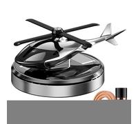 Car Air Freshener, Helicopter Dashboard, Refreshing Scents Compact Size Modern Aesthetic Eco Friendly Easy Installation, Perfume Diffuser Ornament for Car, SUV, RV, Truck 4.17x3.35x2.28 inches