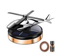 Car Air Freshener | Helicopter Shape Dashboard Car Aromatherapy Diffuser | Solar Powered Helicopter Fragrance Diffuser | Scented Rotating Air Purifier For Car_Deodorizationair Purification