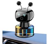 Car Air Freshener - PP Material 11x6.5cm Robot Vent Clip Fragrance Decor - Long Lasting Light Scent Diffuser - Smart Car Perfume Accessory For Vehicle Interior And Air Conditioner Outlet