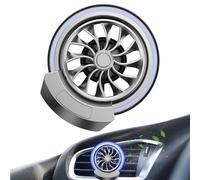 Car Air Freshener, Rotating Vent Clip Diffuser, Aromatherapy Perfume Purifier, Long-Lasting Scent, Easy Installation, 1 Pack, Automotive, Home, Offices, Fragrance Classic