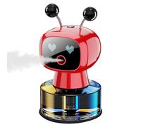 Car Air Freshener, Smart Robot Shape, Automotive Fragrance with Long Lasting Scent, Interior Home Room House Hotel Truck Closet, Easy Daily Use Freshening, Top Quality Car Accessory Tool, Black 100g