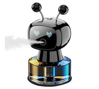 Car Air Freshener, Smart Robot Shape, Automotive Fragrance with Long Lasting Scent, Interior Home Room House Hotel Truck Closet, Easy Daily Use Freshening, Top Quality Car Accessory Tool, Black 100g
