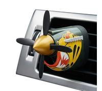Car Air Freshener Vent Clip - 31g ABS Propeller Shaped Fragrance | Long Lasting Car Air Freshener For Auto Interior Bedroom Living Room Toilet Men Women Odor Home Truck Vehicle