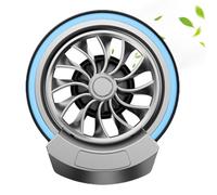 Car Air Freshener Vent Clip, Automotive Perfume Diffuser, Rotating Aromatherapy Vent, Atmosphere Light Feature, Classic Fragrance, Vehicle Outlet Freshener