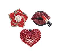 Car Air Freshener Vent Clip - Car Diffuser Freshener | Set Of 3 Rhinestone Air Freshener for Car Interior Decoration Accessories | Air Freshener Outlet Clip | Sparkling Air Freshener For Car