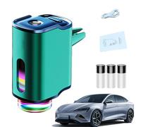 Car Air Freshener Vent Clip, Car Odor Remover, Long-Lasting Car Fragrance, LED Car Atmosphere Light, Smart Car Air Freshener, Air Freshener for Car Air Outlet, Scent Diffuser for Car