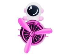 Car Air Freshener, Vent Clip Diffuser, Rotating Astronaut Propeller, Cute Aromatherapy Ornament, Long Lasting Scent for Automotive Travel Road Trip, 2.36 x 2.36 inches