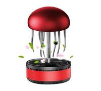 Car Air Fresheners, Rotating Air Purifier, Jellyfish Shape Solar Powered, Interior Dashboard Accessories, Odor Eliminator for Daily Commute, Beach Drive, Camping, Weekend Getaways, Road Trips