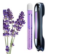 Car Air Fresheners, Zinc Alloy Vent Clips, Invisible Outlet Aromatherapy Diffuser, Alcohol Floral Fruity Sea Fragrance (Black1), Automotive Decoration for Adults