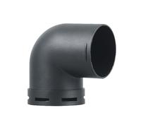 Car Air Heater Exhaust Connector - 2.36/3-Inch Warm Air Ducting Elbow, High Temperature Resistance, Precision Fit + Leak-Resistant Seal, Aluminium Alloy Long-Lasting Build, For Parkin