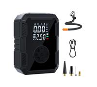 Car Air Pump Rechargeable | Digital Pressure Gauge Inflator | Portable Comp