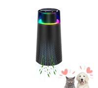 Car Air Purifier,Portable Air Cleaner for Car,Car Purifier with Filter,Portable Air Purifier with Seven Colors and Two Gears,Suitable for Rooms, Bedrooms, and Helping To Remove Pet Odors-B