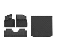 Car Alfombrillas Coche para BYD para Atto 2 2024 2025 2026 LHD Alfombrillas Y Revestimiento Carga TPE Revestimientos Todo Tipo Clima Alfombrilla Maletero(4PCS Set)