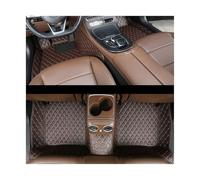 Car Alfombrillas Coche para Genesis G70 2022 2023 Alfombrillas para El Suelo del Coche(Full Set-Coffee A)