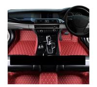 Car Alfombrillas Coche para VW para Tiguan L LWB 2017~2023 Alfombrillas De 7 Asientos para El Suelo del Coche Almohadillas Protectoras Impermeables Alfombras(RHD Maroon)