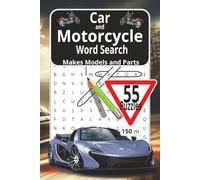 Car and Motorcycle Word Search Puzzle Book: Makes, Models and Parts