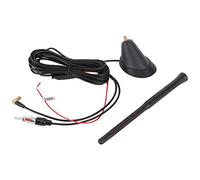 Car Antenna with High Signal Gain 15db | Diseño resistente al agua, Fácil instalación, Materiales ABS y PVC, Ajuste de uso general, Compatible con sistemas de 12 V