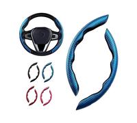 Car Anti-Skid Plush Steering Wheel Cover,Carbon Fiber Steering Wheel Cove,Steering Accessories for Car